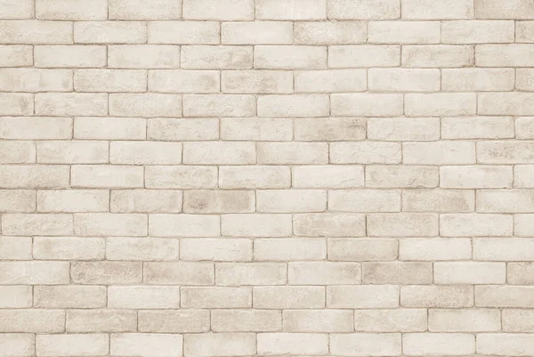 Creme Weiße Ziegelwand Textur Hintergrund Mauerwerk Und Mauerwerk Bodenbelag Hintergrund — Stockfoto