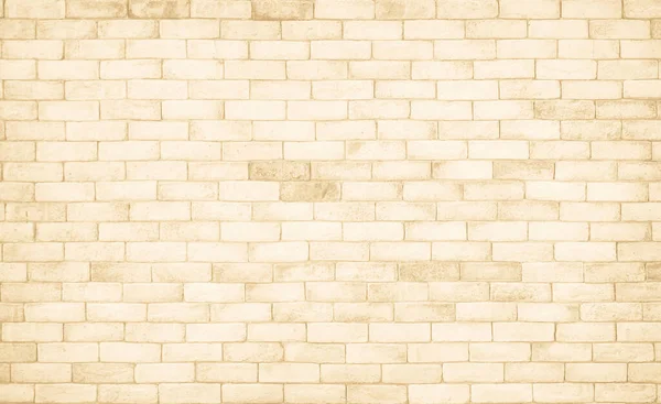 Cream White Brick Wall Texture Background Brickwork Stonework Flooring Backdrop — Fotografia de Stock