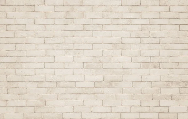 米黄色的砖墙纹理背景 砖瓦和石板地板背景室内设计家庭式老式图案用混凝土不均匀的米色砖堆砌装饰 — 图库照片