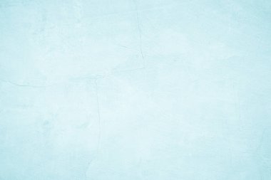 Pastel Mavi ve Beyaz beton taş dokusu yaz duvar kağıdında arka plan için. Çimento ve tonlamalardan oluşan kum duvar. Açık renkli beton duvar, çimento deseni tasarım için nane yeşili..