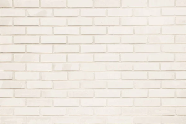 Cream White Brick Wall Texture Background Brickwork Stonework Flooring Backdrop — Stock Photo, Image