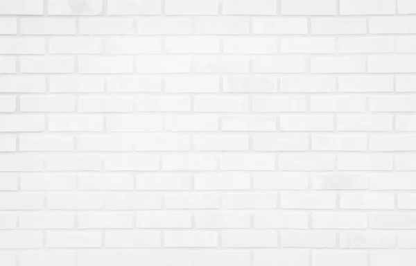White Grunge Brick Wall Texture Background Stone Tile Block Painted — Stock Photo, Image