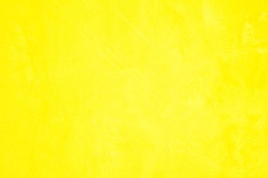 Doku arka planı için beton duvar sarısı rengi. Soyut grunge büyüyen efektli parlak renkli arkaplan. Pastel sarısı, düşük kontrastlı, pürüzlü ve düzensiz..