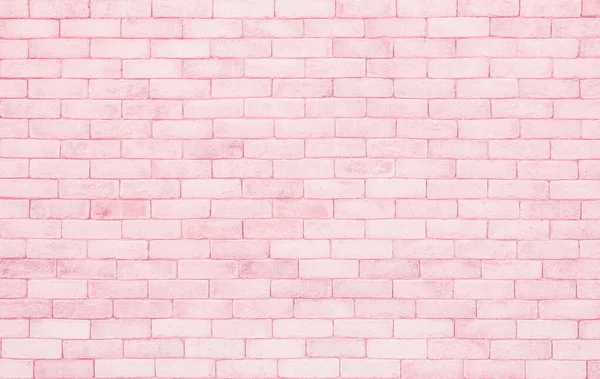 Pastellrosa Und Weiße Ziegelwand Textur Hintergrund Mauerwerk Muster Mauerwerk Bodenbelag — Stockfoto