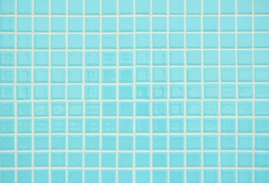 Mavi pastel seramik duvar ve zemin fayansları mozaik soyut arka plan. Geometrik duvar kağıdı desenli dekorasyon odası tasarla. Arkaplan reklam afişi ya da web sayfası için basit pürüzsüz desen.