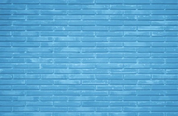 Muro Ladrillo Pintado Con Pintura Azul Oscura Pastel Tono Tranquilo — Foto de Stock