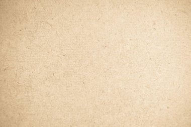 Kahverengi geri dönüşümlü kağıt dokusu. Krem karton desen, eski moda sayfa ya da grunge vignette. Kaba bir sanat eseri grunge harfini buruşturdu. Metin için kopyalama alanı olan karton.