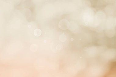 Arkaplan için soyut bulanık krem rengi, Görüntü festivali ışıkları açık hava kutlaması ve kazanan için zarif beyaz bokeh odaklı dekoratif tasarım.