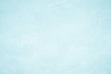 Pastel Mavi ve Beyaz beton taş dokusu yaz duvar kağıdında arka plan için. Çimento ve tonlamalardan oluşan kum duvar. Açık renkli beton duvar, çimento deseni tasarım için nane yeşili..