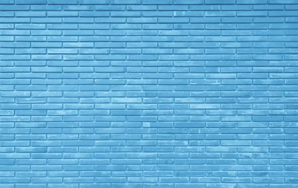 Brick Wall Painted Blue Dark Paint Pastel Calm Tone Texture — Stock Photo, Image