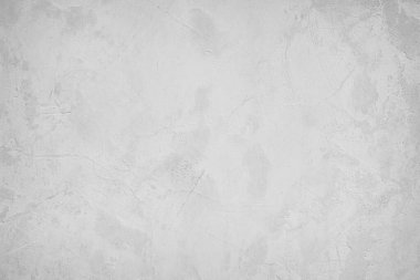 Beyaz beton duvar arka planı. Kalıplı zemin, gri çimento taşı. Duvar kâğıdı, kum yüzeyi tertemiz. Şehir dekorasyonu için soyut gri yapı eski grunge.