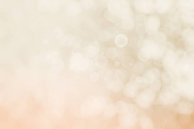 Arkaplan için soyut bulanık krem rengi, Görüntü festivali ışıkları açık hava kutlaması ve kazanan için zarif beyaz bokeh odaklı dekoratif tasarım.