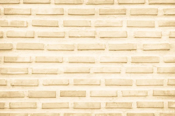 Cream White Brick Wall Texture Background Brickwork Stonework Flooring Backdrop — Fotografia de Stock