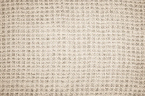 Jute Hessischen Sacktuch Burlap Leinwand Gewebt Textur Hintergrundmuster Hellbeige Cremebraune — Stockfoto