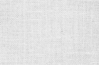 Beyaz kumaşlı jüt jüpiter kumaş bez branda örgü deseni açık beyaz renkli boş. Doğal keten ve pamuk kumaş dokusu dekorasyon için boş arkaplan.