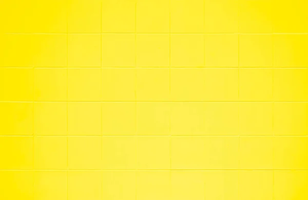 Gele Keramische Wand Vloertegel Abstracte Achtergrond Design Geometrische Oranje Mozaïek — Stockfoto
