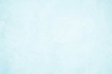 Pastel Mavi ve Beyaz beton taş dokusu yaz duvar kağıdında arka plan için. Çimento ve tonlamalardan oluşan kum duvar. Açık renkli beton duvar, çimento deseni tasarım için nane yeşili..
