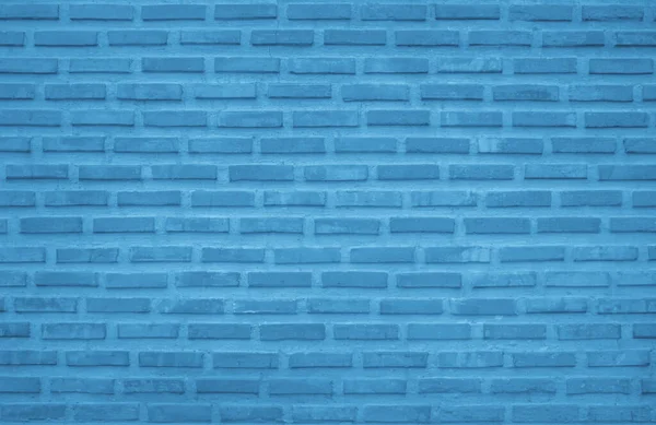 Mattone Muro Dipinto Con Vernice Blu Pallido Pastello Tono Tranquillo — Foto Stock