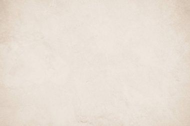 Eski beton duvar dokusu. Eski düz bej rengi çimento yüzeyini kapatıyoruz. Ürün içeriğini göstermek ya da tanıtmak için. Ekran ve kahverengi kağıt tasarım elementi konseptini tanıtmak için..