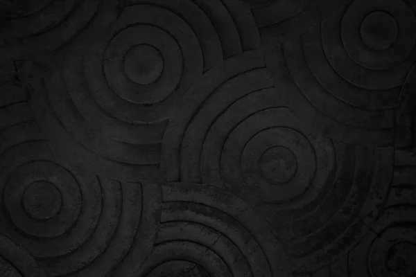 Černý Beton Textura Stěny Pozadí Abstraktní Tmavá Malířská Podlaha Vyražený — Stock fotografie