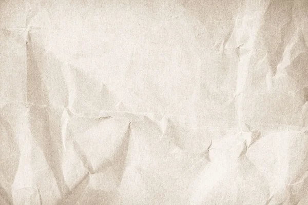 Kağıt Vintage Arka Plan Geri Dönüşümlü Kahverengi Kağıt Buruşmuş Doku — Stok fotoğraf