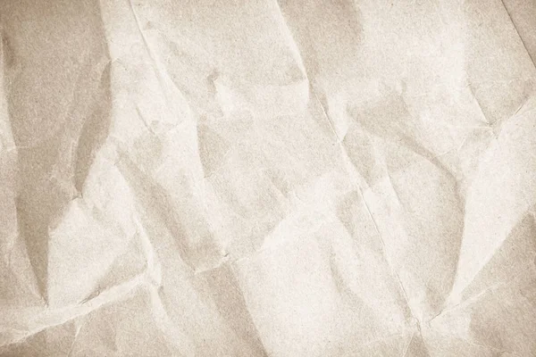 Kağıt Vintage Arka Plan Geri Dönüşümlü Kahverengi Kağıt Buruşmuş Doku — Stok fotoğraf