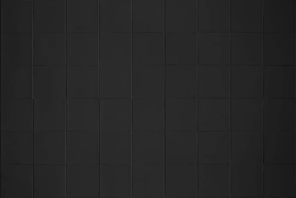 Black Tile High Resolution Real Photo Brick Seamless Pattern Texture — Stock Photo, Image