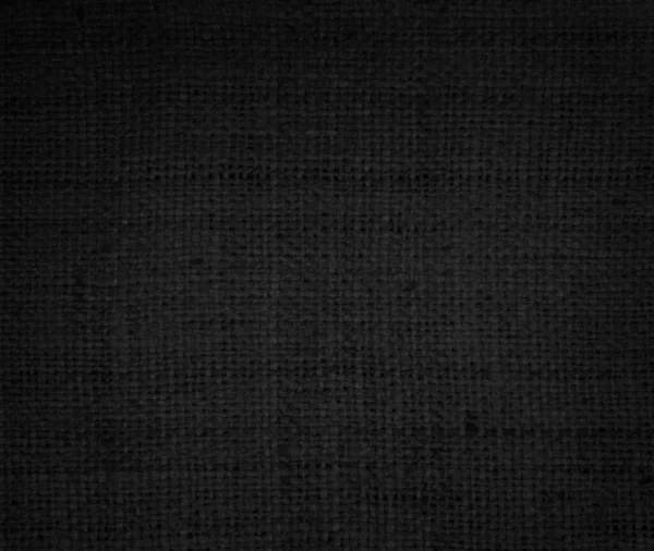 Black Hemp Lano Textury Pozadí Vlasy Plátěné Wale Černé Tmavé — Stock fotografie
