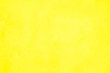 Doku arka planı için beton duvar sarısı rengi. Soyut grunge büyüyen efektli parlak renkli arkaplan. Pastel sarısı, düşük kontrastlı, pürüzlü ve düzensiz..