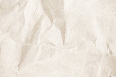 Kahverengi geri dönüşümlü Kraft kağıdı buruşmuş eski doku arkaplanı harf olarak kullanılıyor. Soyut parşömen eski retro sayfa grunge boş gazete. Krem deseni pürüzlü grunge yüzey arkaplanı kopyalama alanı ile.