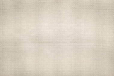 Abstract cream cotton towel mock up template fabric on with background. Wallpaper of artistic wale linen canvas. Blanket or Curtain of pattern and copy space for text decoration. Beige texture, Close up background of white fabric or abstract fabric.