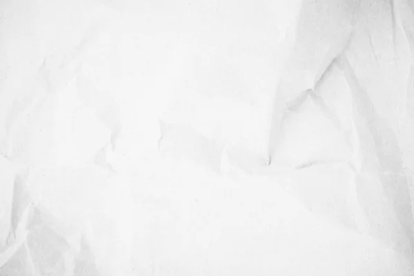 Crumpled White Paper Texture Background Various Purposes Paper Texture White — Fotografia de Stock