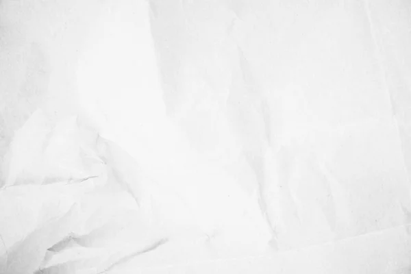 Crumpled White Paper Texture Background Various Purposes Paper Texture White — 图库照片