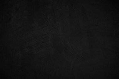 Black dark concrete wall background. Pattern board cement texture grunge dirty scratched for show anthracite promote product urban floor and abstract paper design element decor. Blackboard blank.