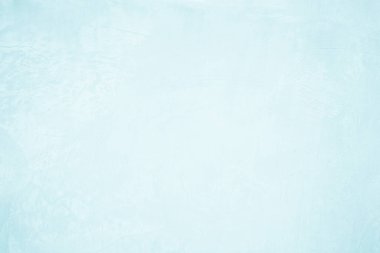Pastel blue light concrete texture for background in kitchen modern. Wallpaper paper vintage. Surface cement stone wall dry have scratched sand grunge soft. Paint paintbrush watercolor on ceramic.