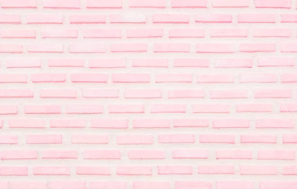 Pastel Roze Witte Baksteen Muur Textuur Achtergrond Metselwerk Patroon Steenwerk — Stockfoto