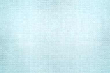 Closeup of blue fabric texture for background. Pattern color blue light denim cloth seamless for tailor garment, natural cotton linen material textile knit artistic in summer. Wale canvas industry.