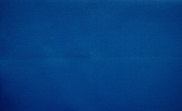 Closeup Blue Fabric Texture Background Used Pattern Blue Dark Denim — Foto de Stock