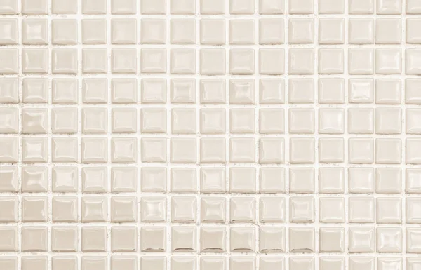 Cream Light Ceramic Wall Floor Tiles Mosaic Background Bathroom Kitchen — Foto de Stock