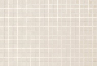 Cream light ceramic wall and floor tiles mosaic background in bathroom and kitchen. Design pattern geometric with grid wallpaper texture decoration pool. Simple seamless abstract surface clean.