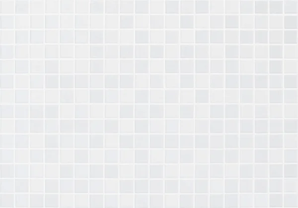 White Tile Wall Chequered Background Bathroom Floor Texture Ceramic Wall — Zdjęcie stockowe