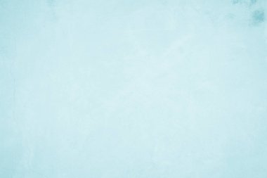 Pastel blue light concrete texture for background in kitchen modern. Wallpaper paper vintage. Surface cement stone wall dry have scratched sand grunge soft. Paint paintbrush watercolor on ceramic.