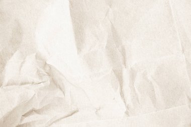 Kahverengi geri dönüşümlü Kraft kağıdı buruşmuş eski doku arkaplanı harf olarak kullanılıyor. Soyut parşömen eski retro sayfa grunge boş gazete. Krem deseni pürüzlü grunge yüzey arkaplanı kopyalama alanı ile.