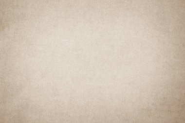 Kahverengi geri dönüşümlü kağıt dokusu. Krem karton desen, eski moda sayfa ya da grunge vignette. Kaba bir sanat eseri grunge harfini buruşturdu. Metin için kopyalama alanı olan karton.