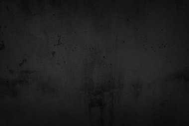 Black dark concrete wall background. Pattern board cement texture grunge dirty scratched for show anthracite promote product urban floor and abstract paper design element decor. Blackboard blank.