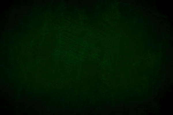 Groene Donkere Betonnen Textuur Muur Achtergrond Zwart Behang Patroon Gebogen — Stockfoto