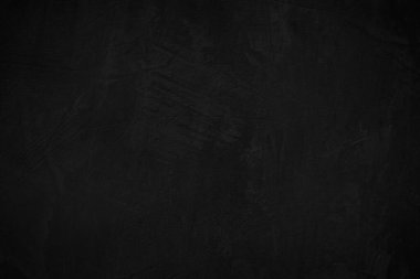 Black dark concrete wall background. Pattern board cement texture grunge dirty scratched for show anthracite promote product urban floor and abstract paper design element decor. Blackboard blank.
