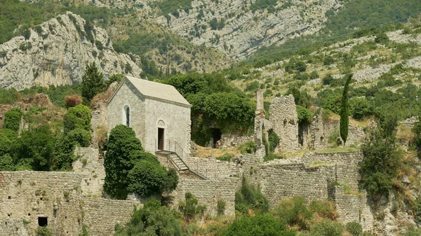 Old Stone Village Somewhere Deep Mountains — Stockfoto