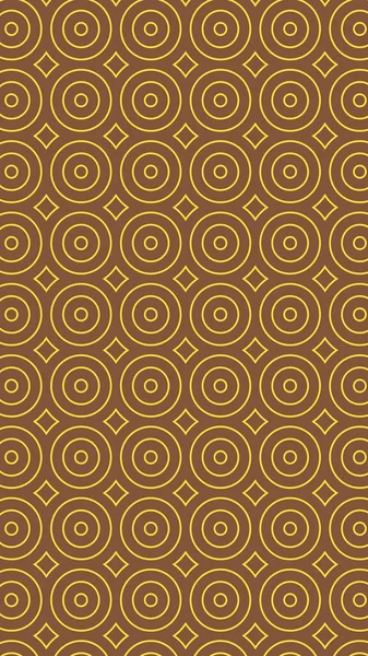 Decorative texture of concentric circles, golden shades