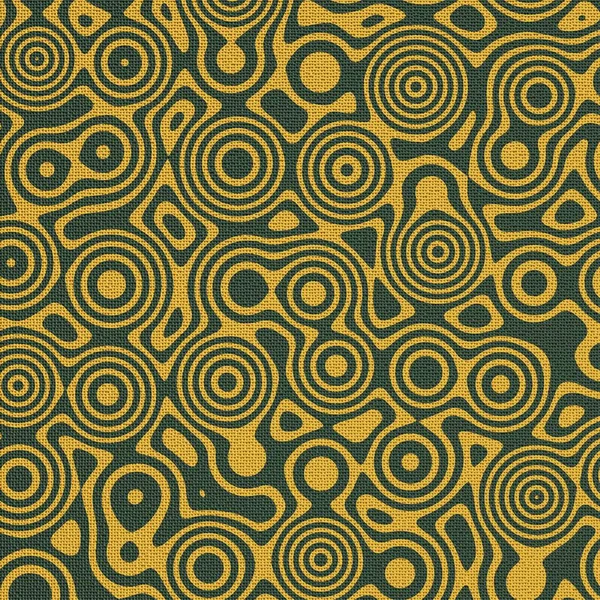 Texture Made Deformed Circles Weaving Threads Fabric Effect Carpet Rendering —  Fotos de Stock